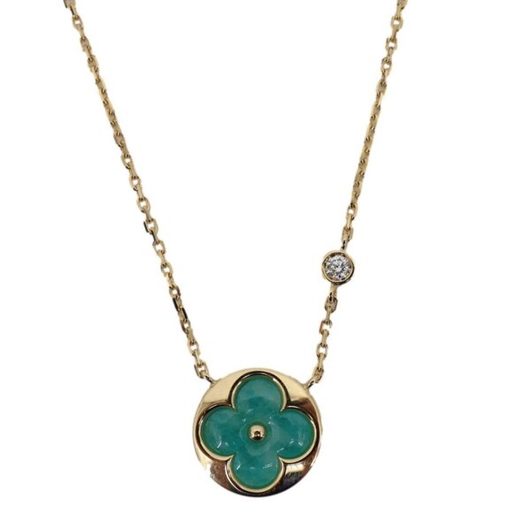 Louis Vuitton  Color Blossom BB Gold Sun Pendant Amazonite and Diamond - Picture 1 of 8